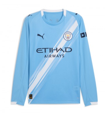 Manchester City Hjemmebanetrøje 2025-26 Langærmet